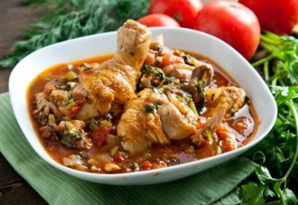 Курка чахохбілі